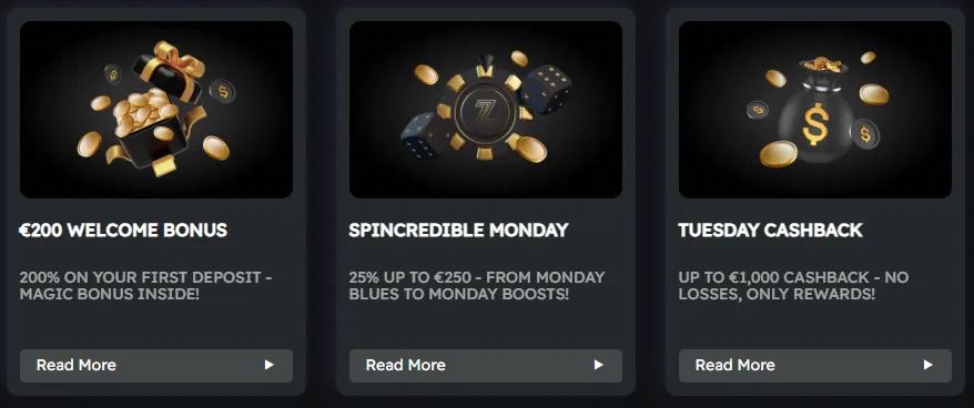Bonuses and Promotions